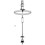 5" Canopy w/48" Adjustable Cable Support